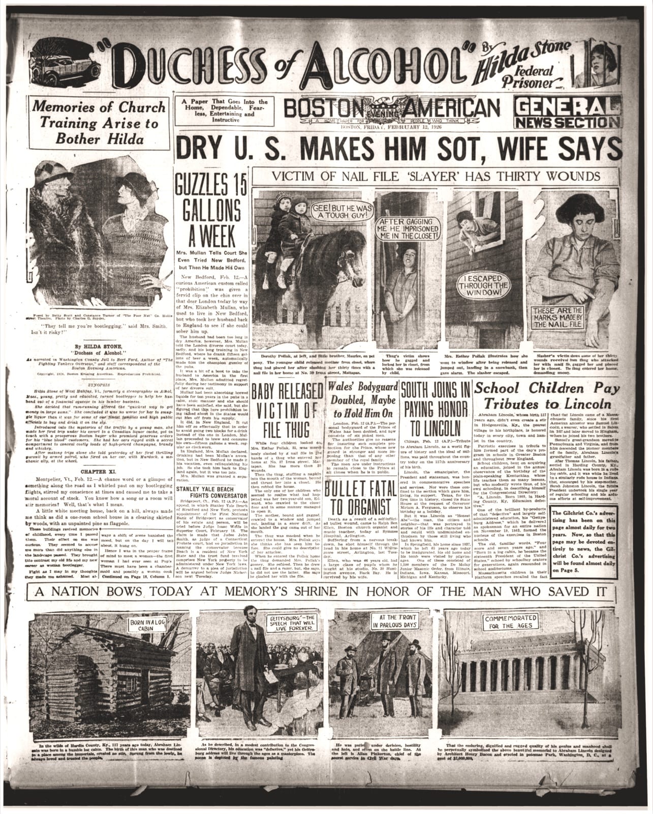 Historical newspaper coverage that helped inspire Fooled by a Woman’s Smile.