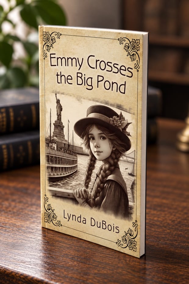 Emmy Crosses the Big Pond book cover